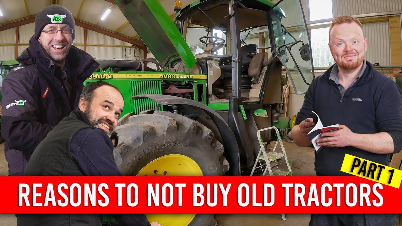 ПРИЧИНЫ НЕ ПОКУПАТЬ СТАРЫЕ ТРАКТОРЫ - ЧАСТЬ 1 | РЕМОНТ ТРАКТОРОВ FARMFLIX ​​JOHN DEERE 6910S John...