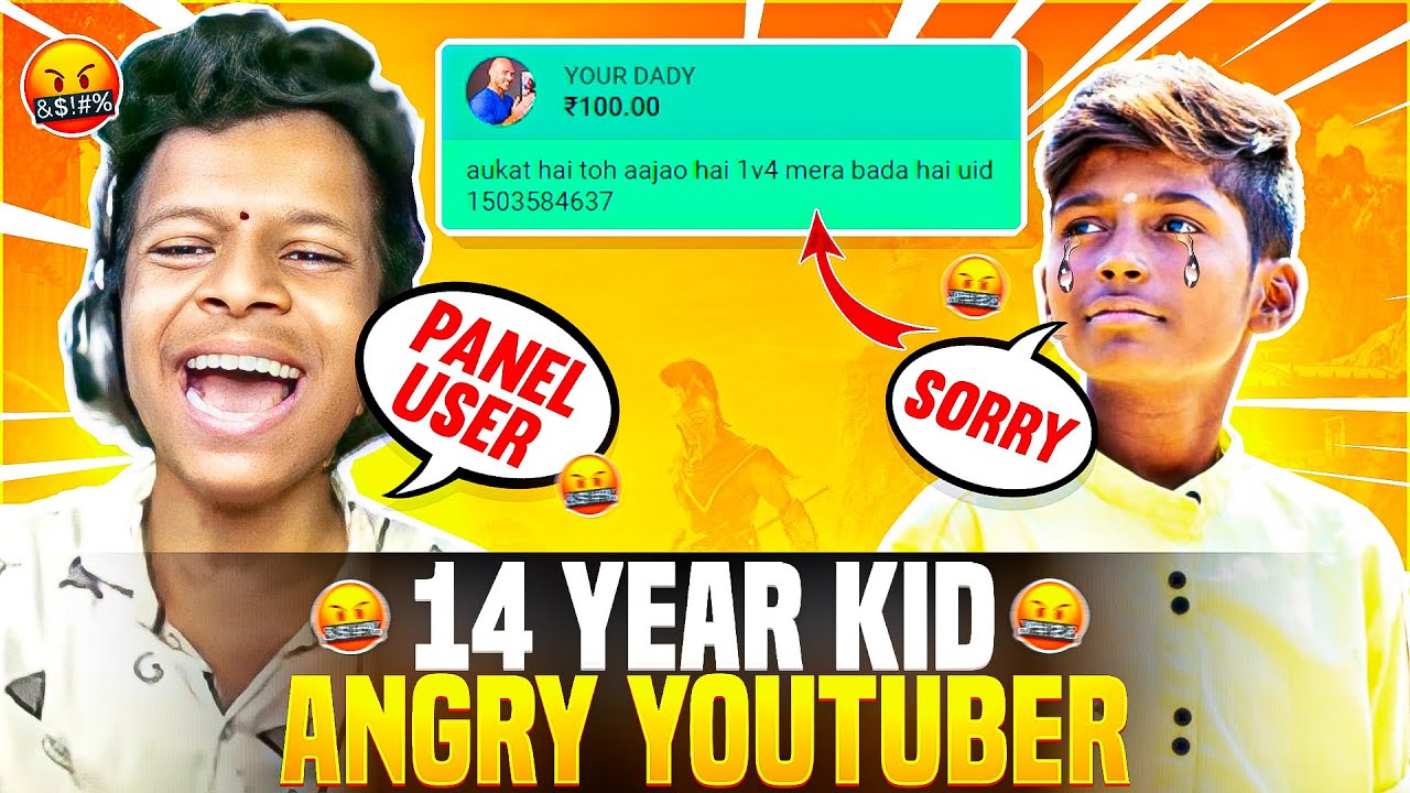 I SENT SUPERCHAT 💸 TO 14 YEAR KID ANGRY YOUTUBER🤬 THEY CALL ME PANEL USER😱 || @NonstopGaming_