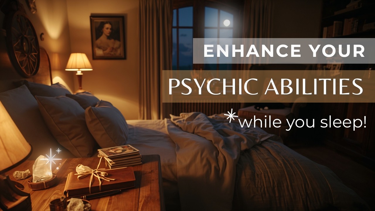Subliminal Sleep Program to Enhance Psychic Abilities | 8H Affirmations for Intuition, Clairvoyance