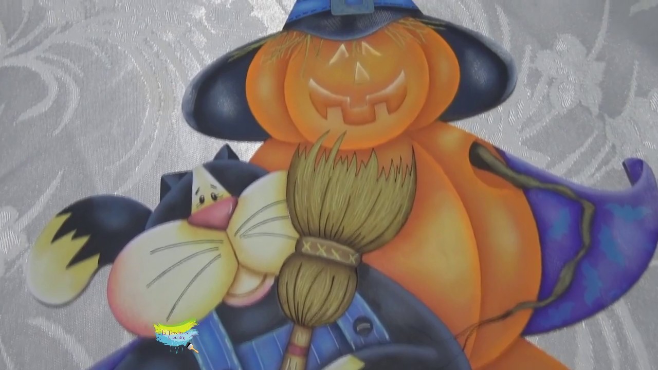 Pintura Country🎨  (corte laser)💚 Tema👻 Halloween