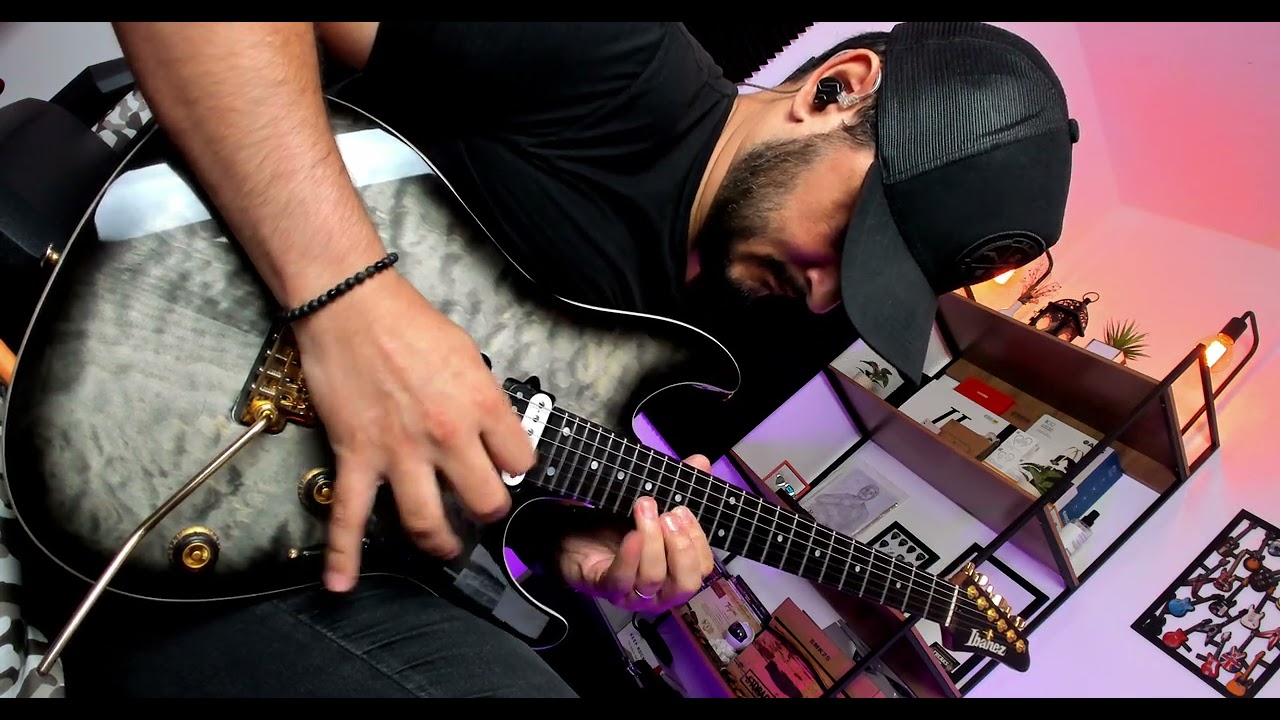 Improvisando em uma JAMTRACK pra  não perder  o costume
