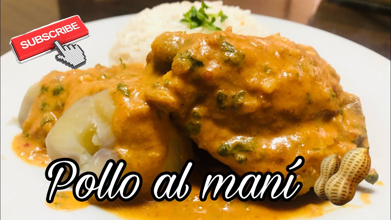 Así preparo POLLO AL MANÍ, súper fácil y rápido ❤️