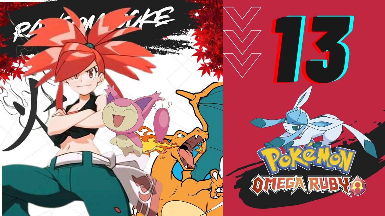 Pokémon Rubí Omega Randomlocke Ep.13 - TREMENDA AURA DE CANDELA Y VUELTAS INFINITAS