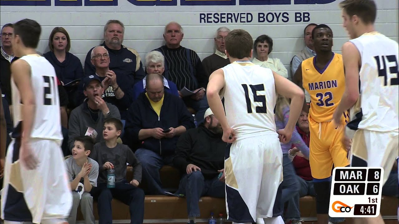 High School Basketball Marion vs Oak Hill