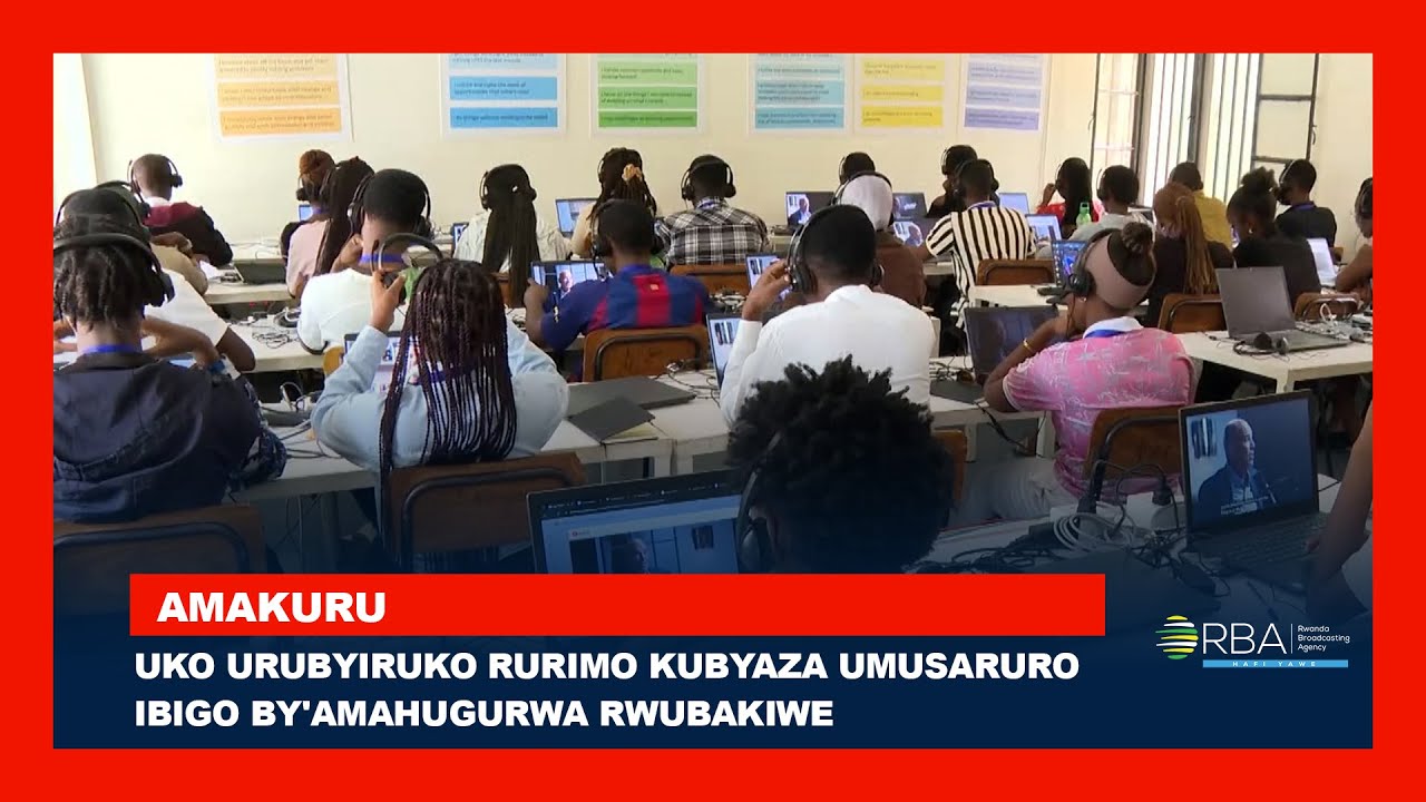 Uko urubyiruko rurimo kubyaza umusaruro ibigo by'amahugurwa rwubakiwe