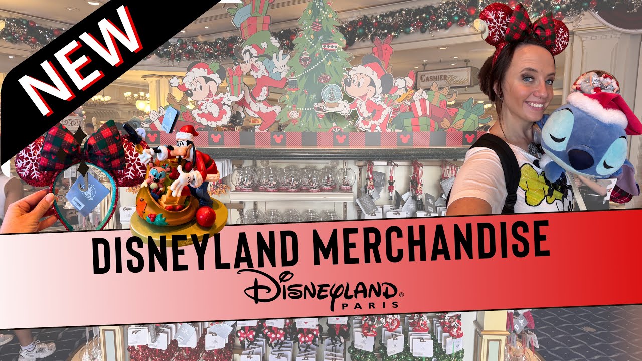 Disneyland Paris Christmas Merchandise September 2025 🎄 Kompletter Überblick & Preise!