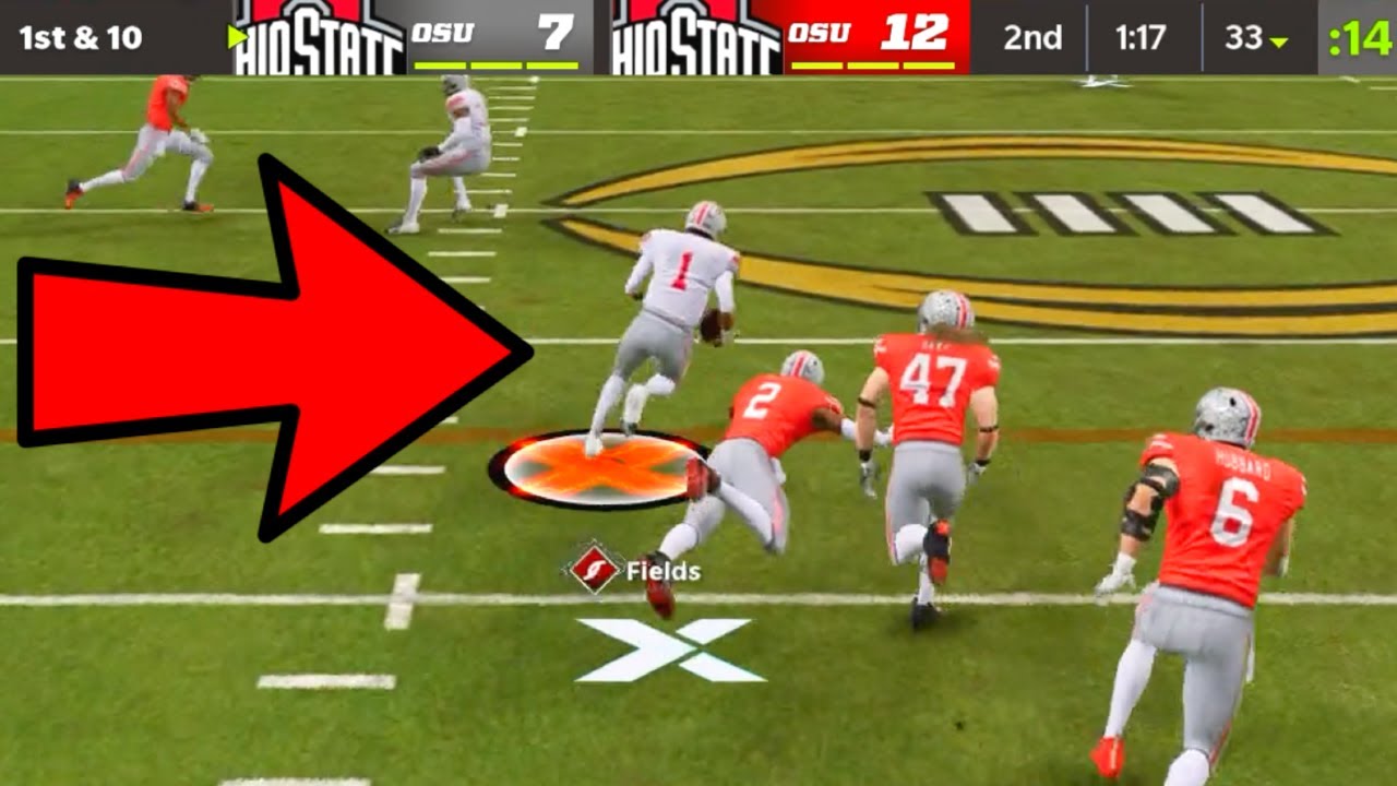 NCAA Justin Fields Is The Most GAME BREAKING PLAYER in Madden!