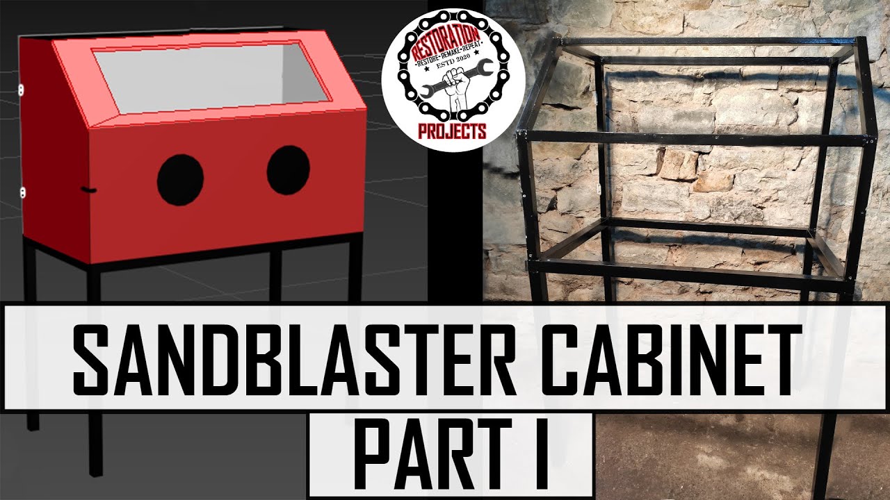 DIY Low budget sandblaster cabinet (part 1)