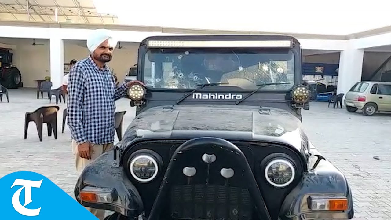 Sidhu Moosewala’s last ride ‘Thar’ reaches his home after seven months of his murder