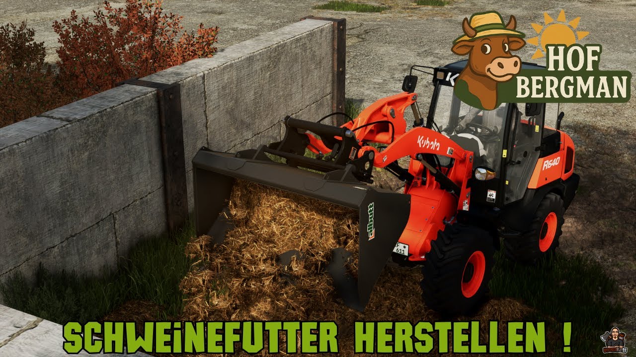 Ausmisten und Schweinefutter herstellen ! Farming Simulator 25 #13