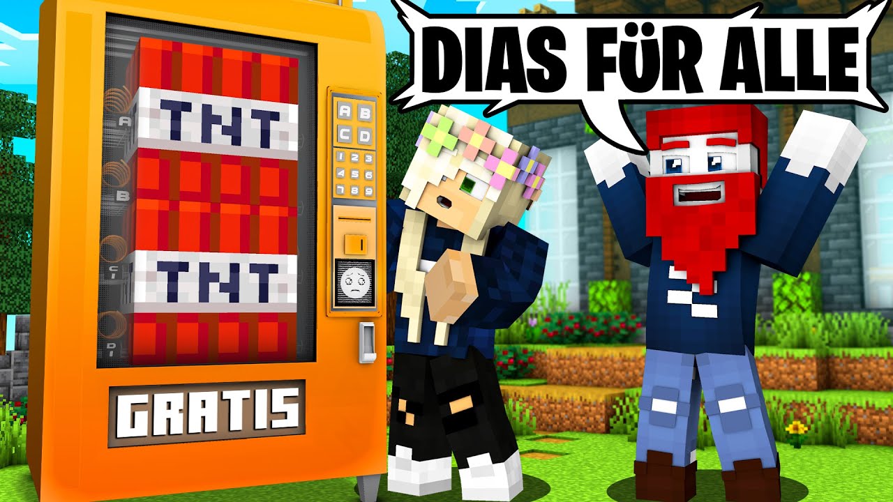 FAKE DIAMANTEN AUTOMATEN PRANK! - Minecraft Freunde