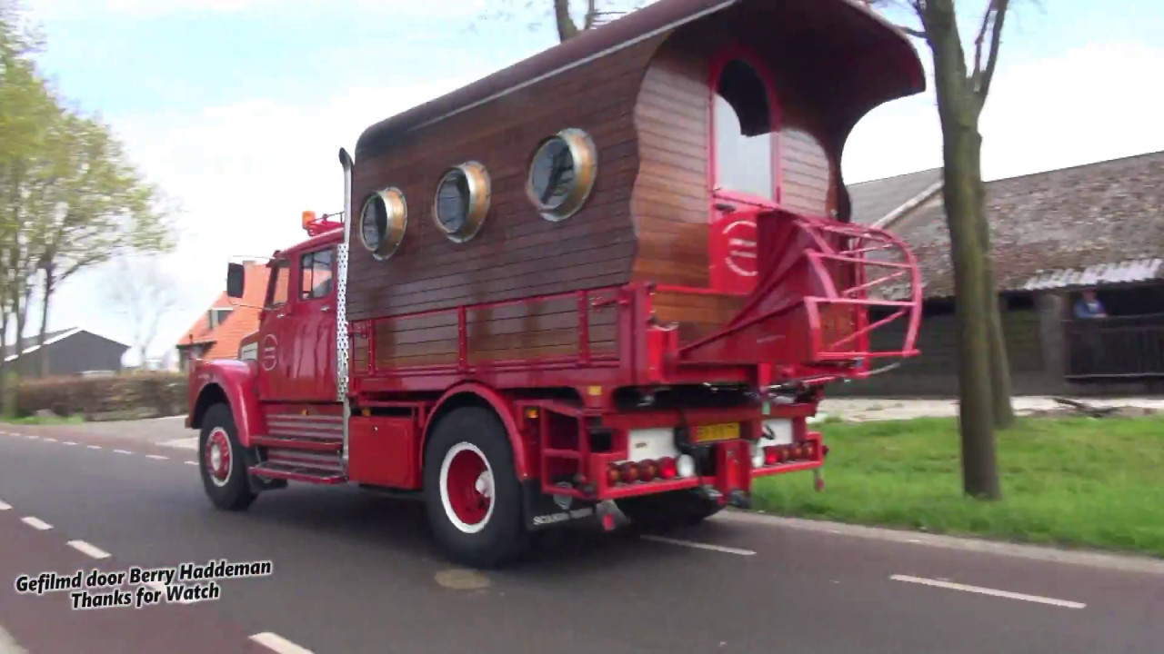 Oldtimer Truckersparade Oldebroek 2017 - Diverse oldtimer Trucks