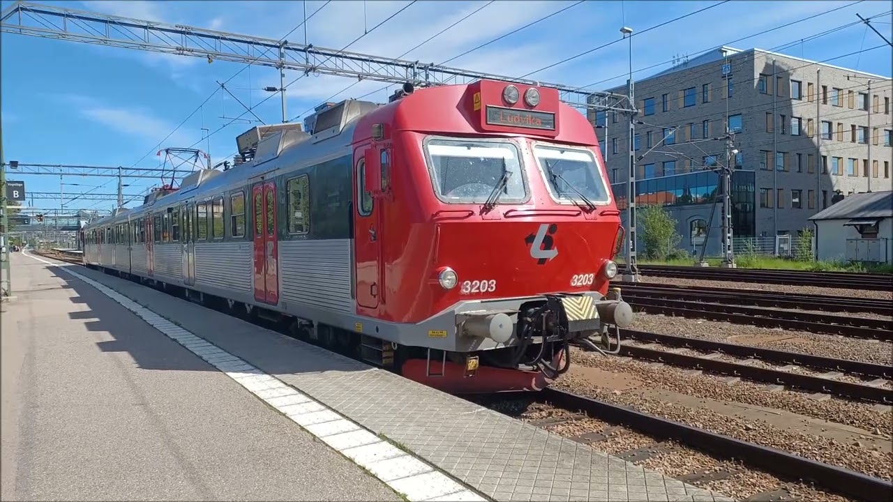 Tåg på Västerås C