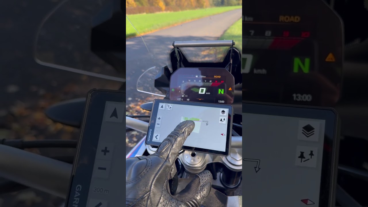 Garmin Zumo XT 2 - obsługa w rękawicach motocyklowych