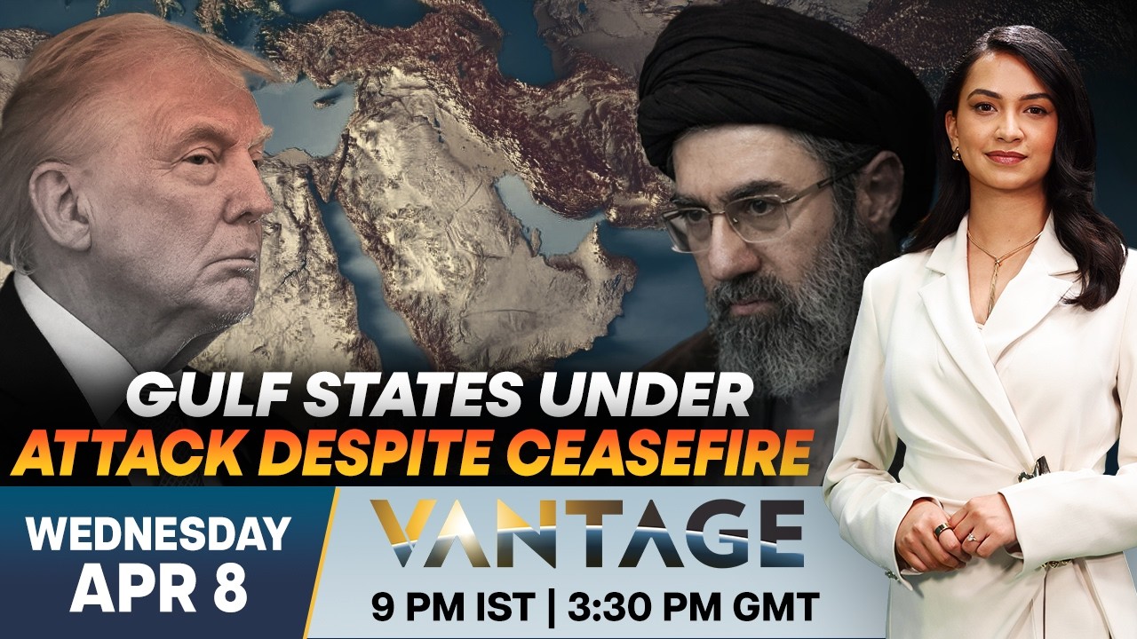 Iran Ceasefire LIVE: Gulf States Report Attacks, Tehran Blocks Hormuz Traffic | Vantage on Firstpost