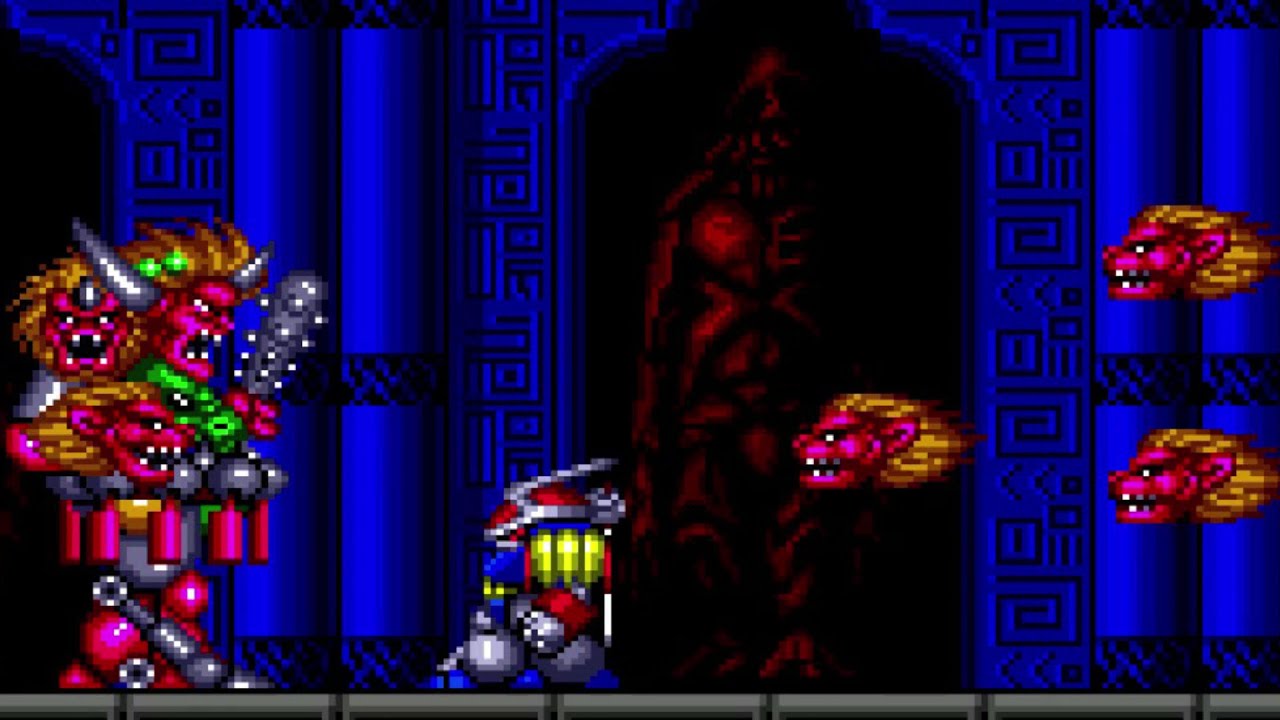Keith Courage in Alpha Zones (PC Engine) All Bosses (No Damage)