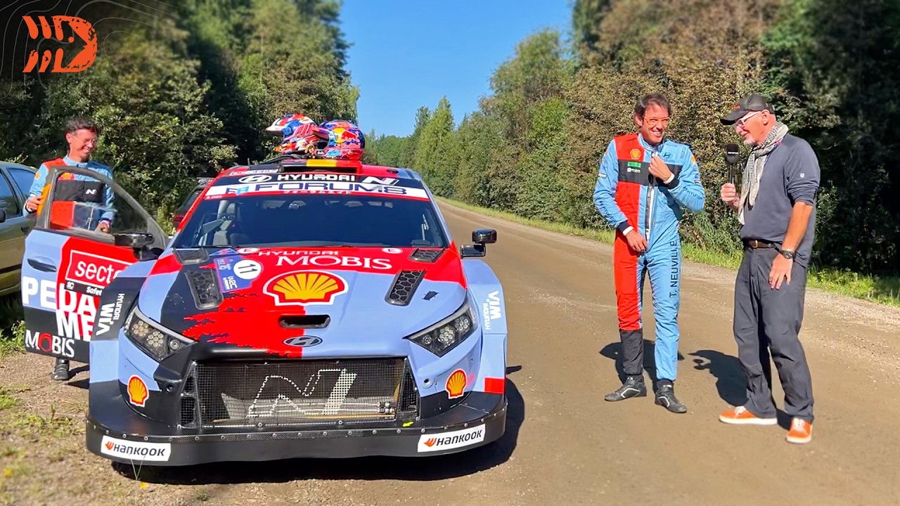Утренние интервью в воскресенье 🤣 WRC Ралли Финляндии 2026