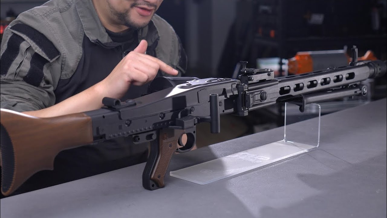 我們國產MG42槍管不會過熱｜Yanhu「 MG42」 AEG Gelblaster Review