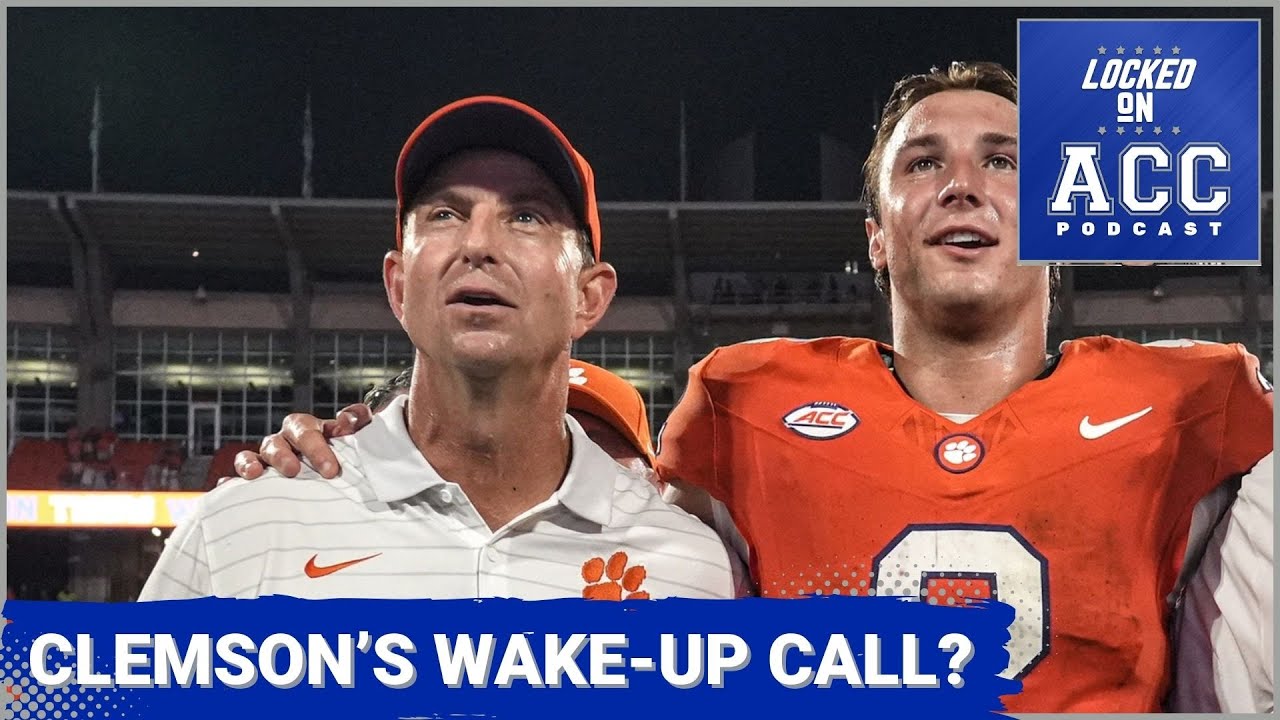 ALARM: Clemson's Shocking Struggles | Can Tigers WAKE UP Before Georgia Tech UPSET?
