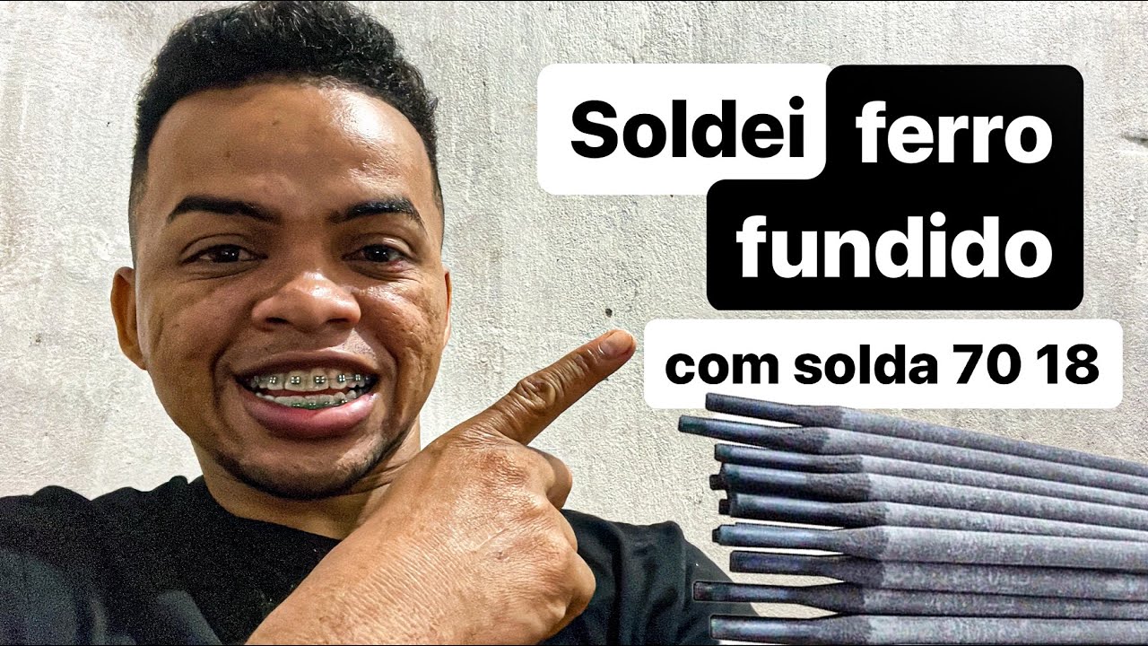 MOSTREI COMO FAZER SOLDA.  Como soldar ferro fundido. #solda #usinagem #soldaferrofundido #torneiro