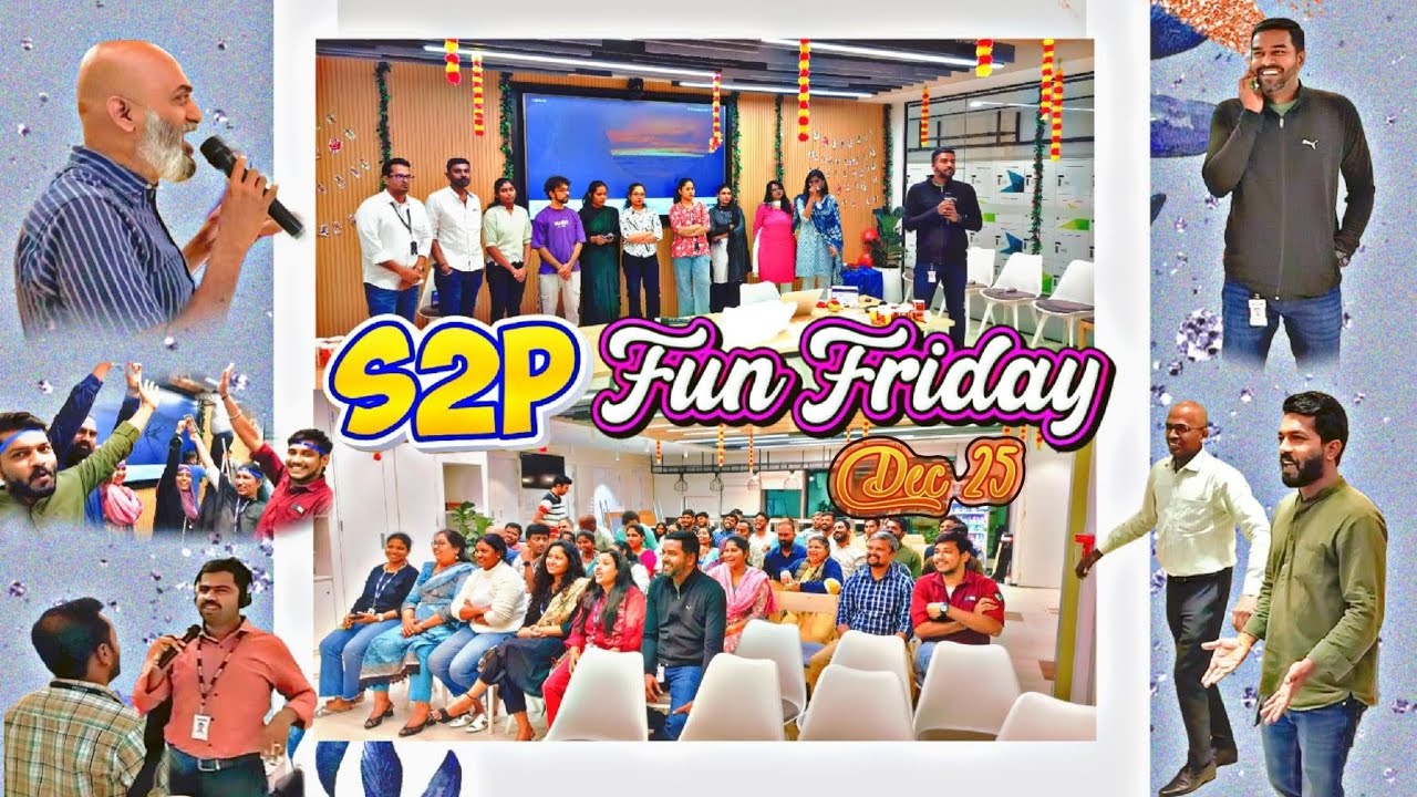 🔴S2P Fun Friday Dec 25 ||AECOM Bangalore||🔴#viral #officecomedy #funfriday#corporatelife #viralvideo