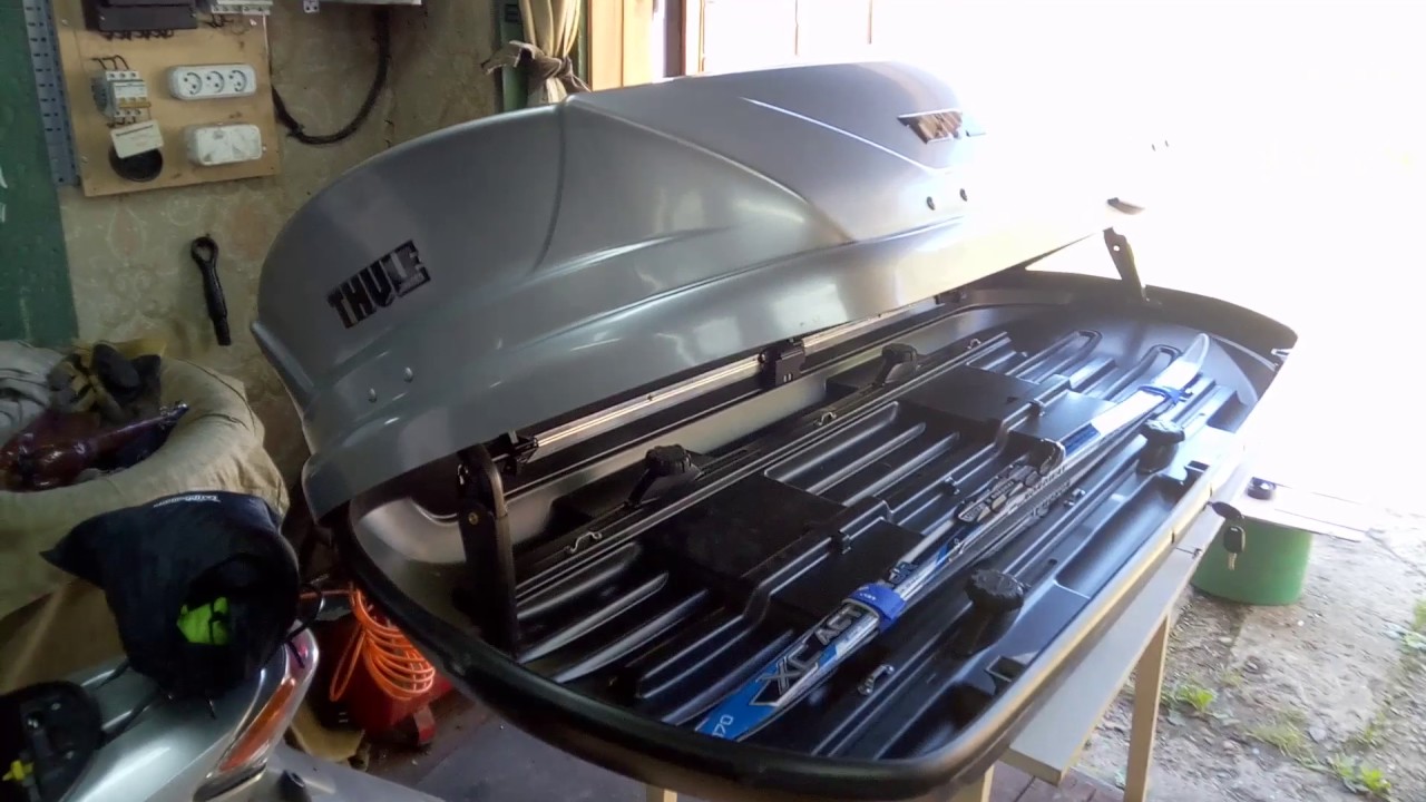 Автобокс Thule Motion XL (800). Арт 6208 цвет серебро.