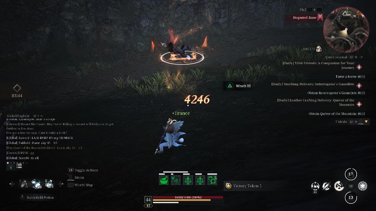 Zesarious, LeonIdas easy kills | PvP | Bless Unleashed