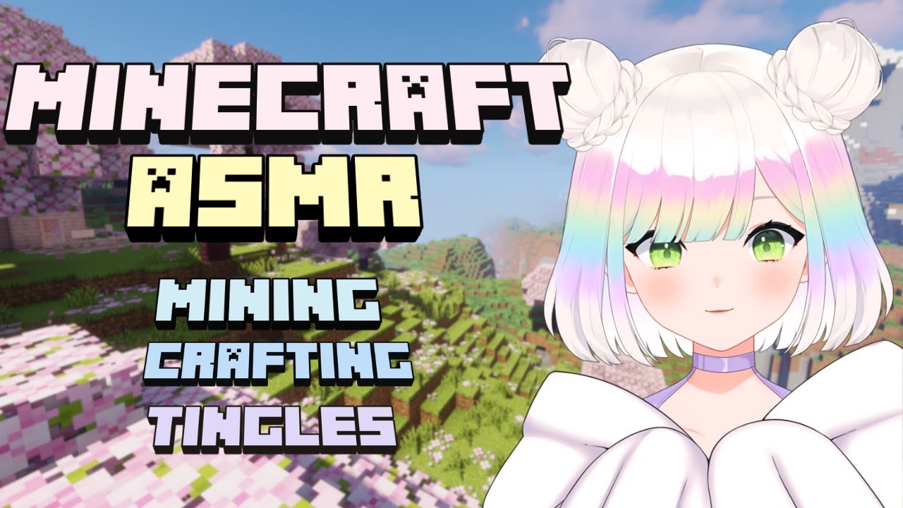 [ASMR] chill minecraft for relaxation⛏😴| soft spoken & whispering✨ | exploration🗺💓 | 3DIO #asmr