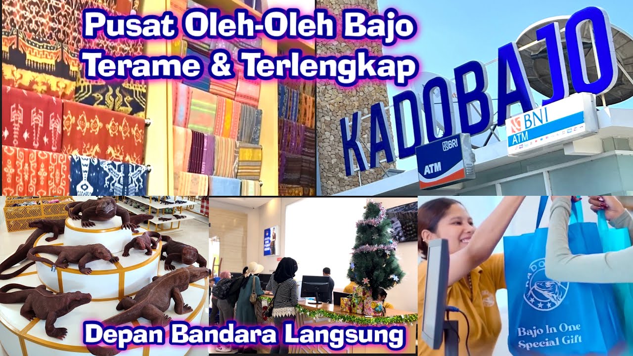 All Kind Of Souvenirs Labuan Bajo in one place, Nice Location near with the airport. Kado Bajo‼️