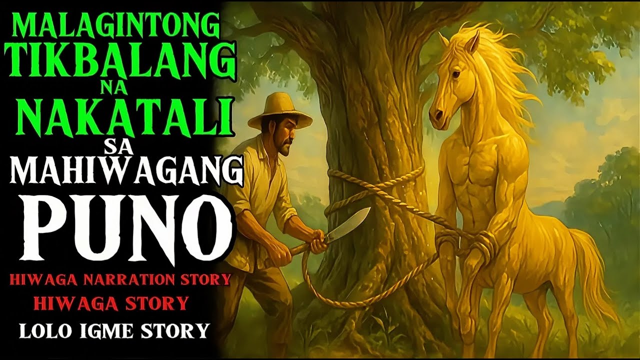 MALAGINTONG TIKBALANG NA NAKATALI SAPUNO TINULONGAN NG MAGSASAKA NA MAY MABUTING PUSO  | True Story