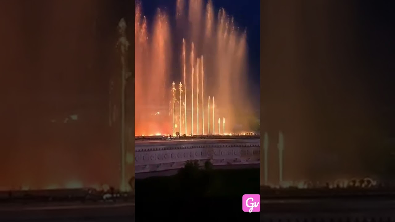 Amazing Musical Fountain showin Prem Mandir Vrindavan/Musical Fountain Show/