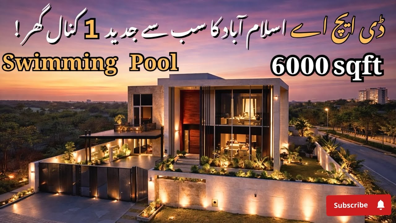 1 Kanal | Triple Storey | Lift | Swimming Pool & A+ Quality House For Sale In DHA Islamabad 