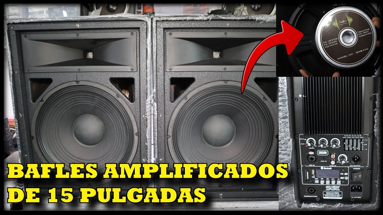 Mira como hacer unos bafles amplificados // resultado sorprendente 😳