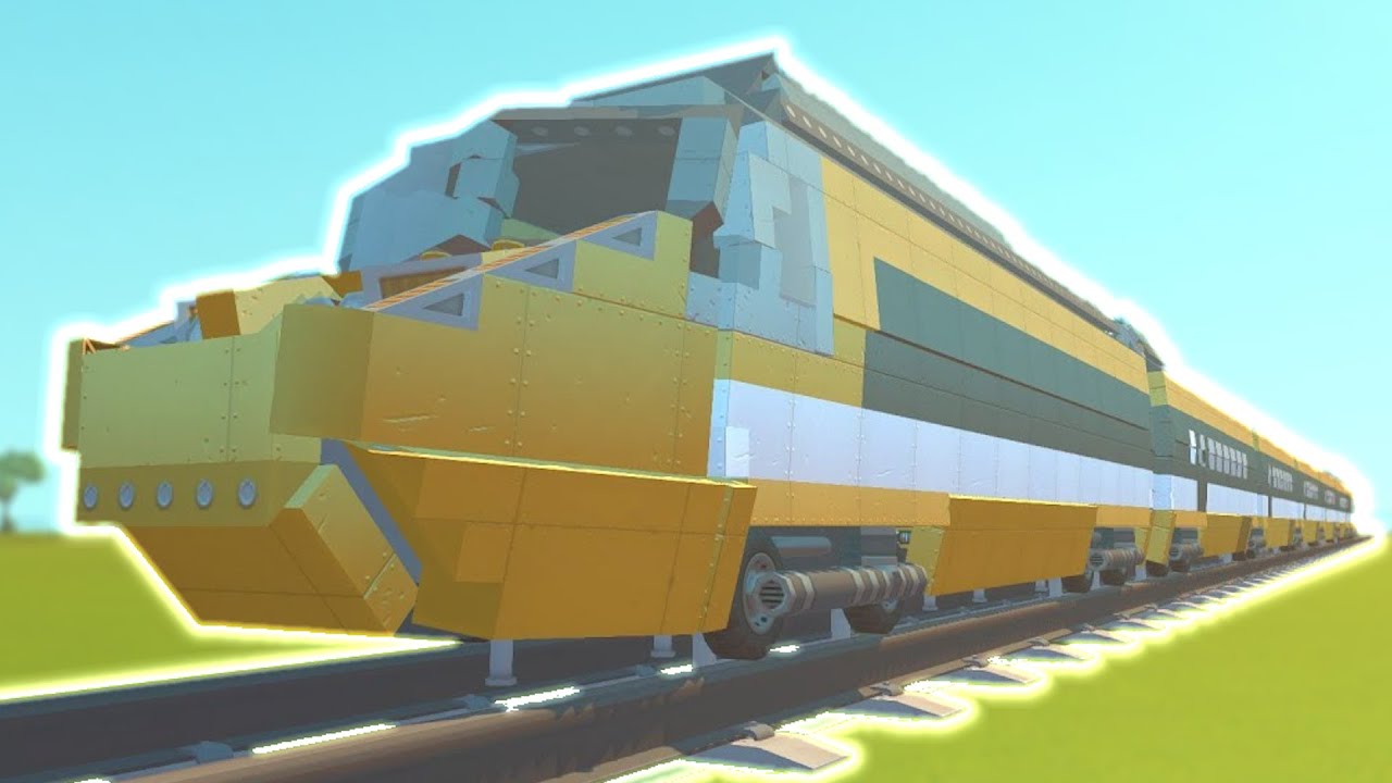 TGV train - scrap mechanic