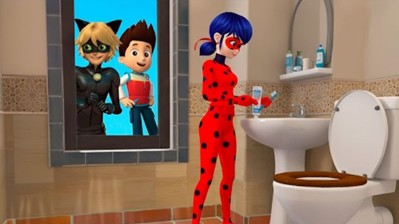 LADYBUG VIU CATNOIR NO BANHEIRO no GTA 5