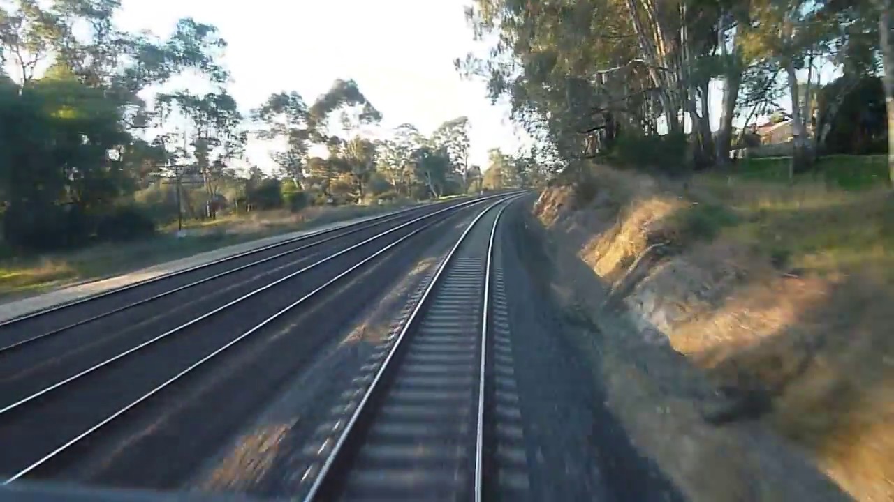 AUSTRALIAN LOCOMOTIVE, G542 From the CAB!