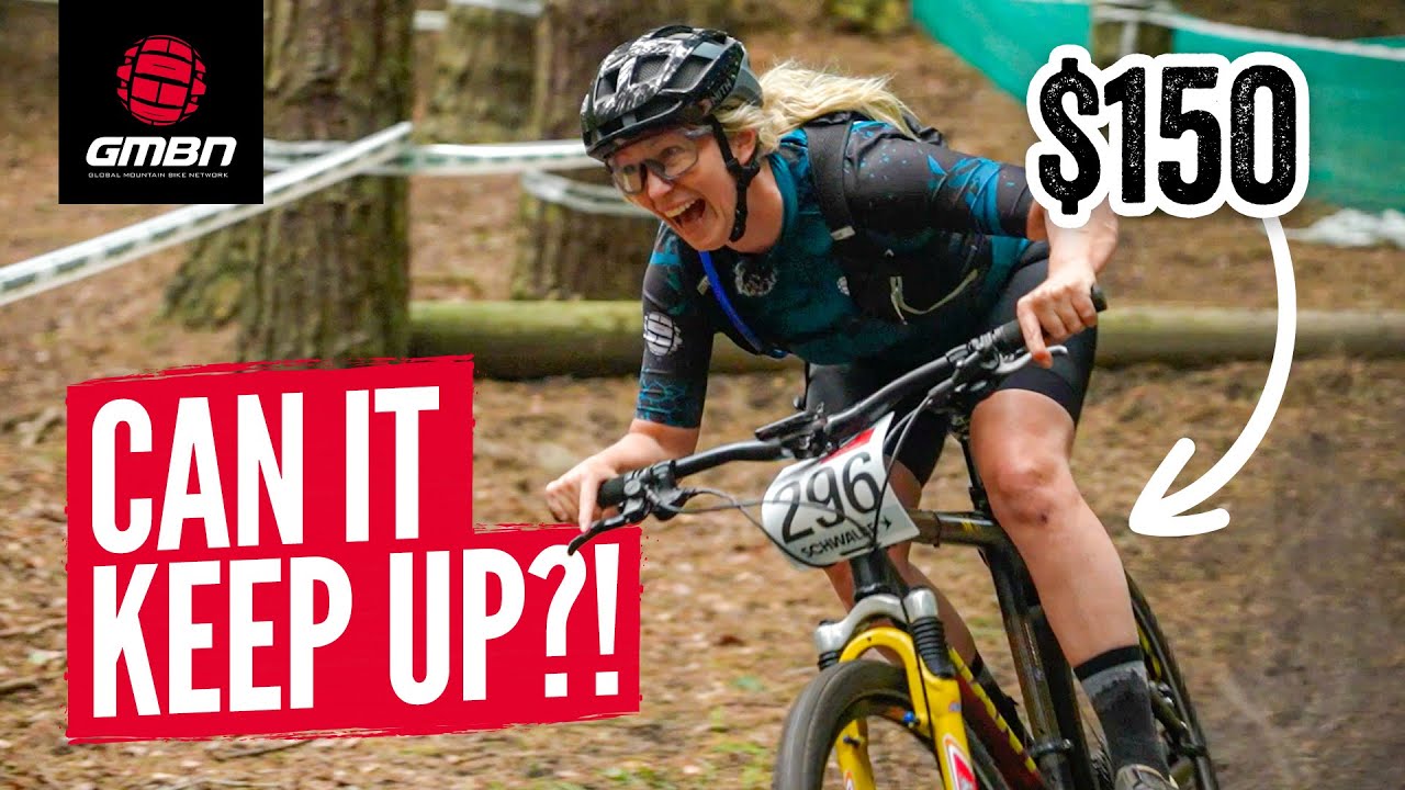 Это же РАЗОРВЁТСЯ?! | Гонка на дешёвом ретро-байке на National XC Race