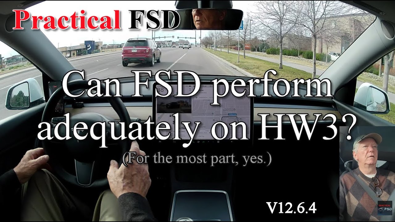 Can FSD perform adequately on HW3? - V12.6.4