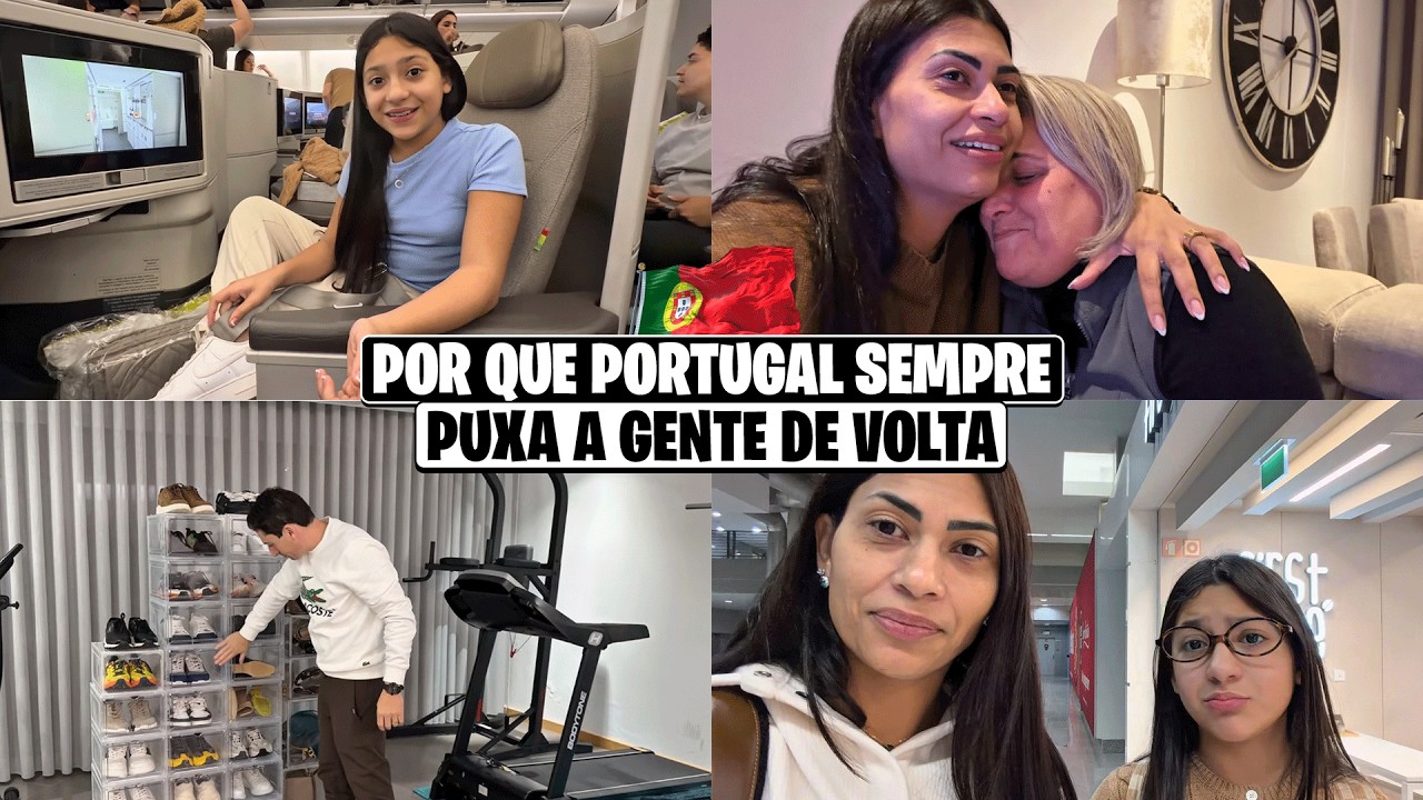 VOLTAMOS A PORTUGAL 🇵🇹 | REENCONTROS E SAUDADE