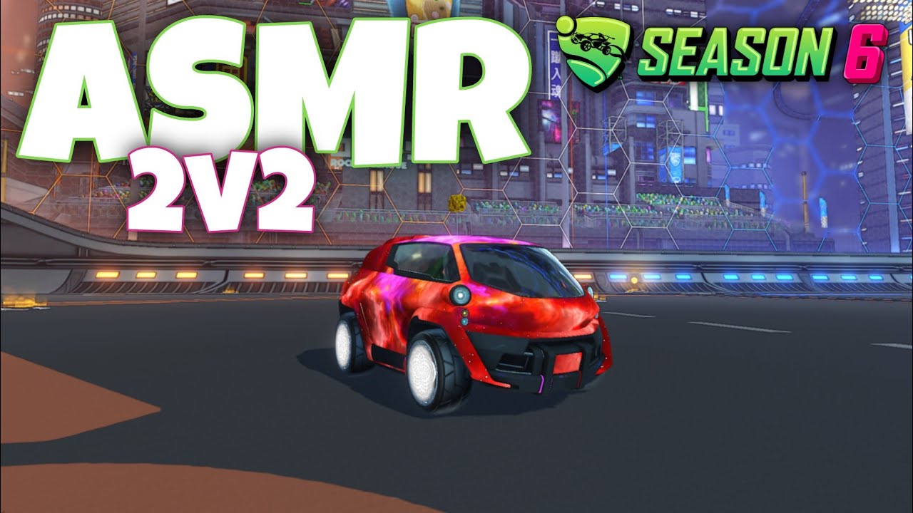 ASMR Gaming | Rocket League Season 6 Placement Matches | Gum Chewing + One Hour Of Relaxation