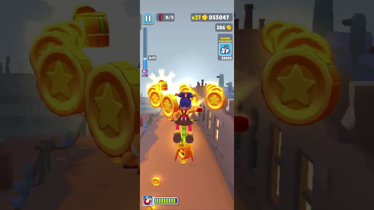 Subway surfers updated version 💥 || lucky creature 👽🤩 || #subwaysurfers #gaming #viral 