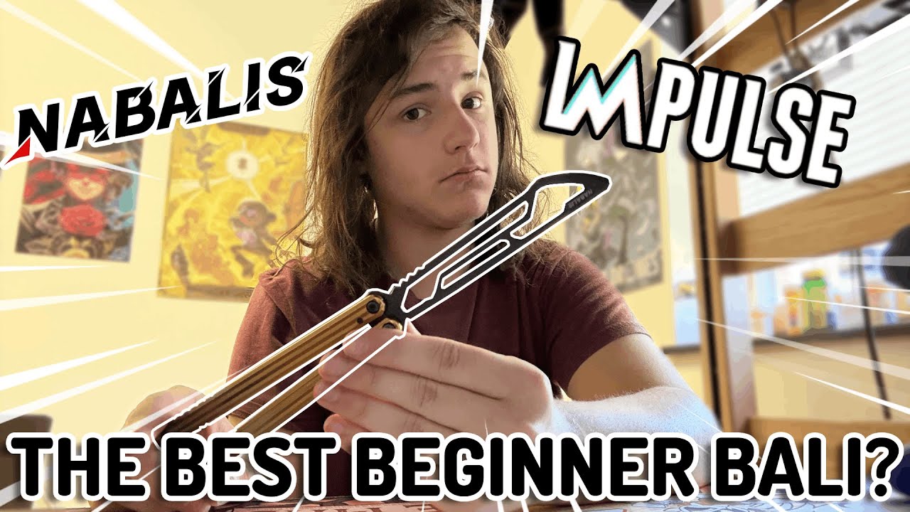 THE BEST $45 BEGINNER BALISONG TRAINER?? | Nabalis Impulse Review