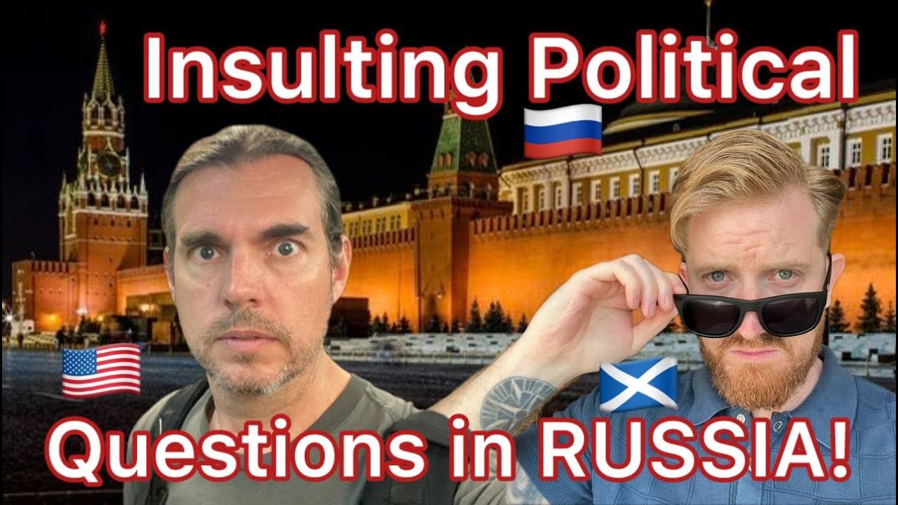 🇺🇸AMERICAN in MOSCOW asks Insulting Political Questions🏴󠁧󠁢󠁳󠁣󠁴󠁿@scottishguyinmoscow 🇷🇺in RED SQUARE