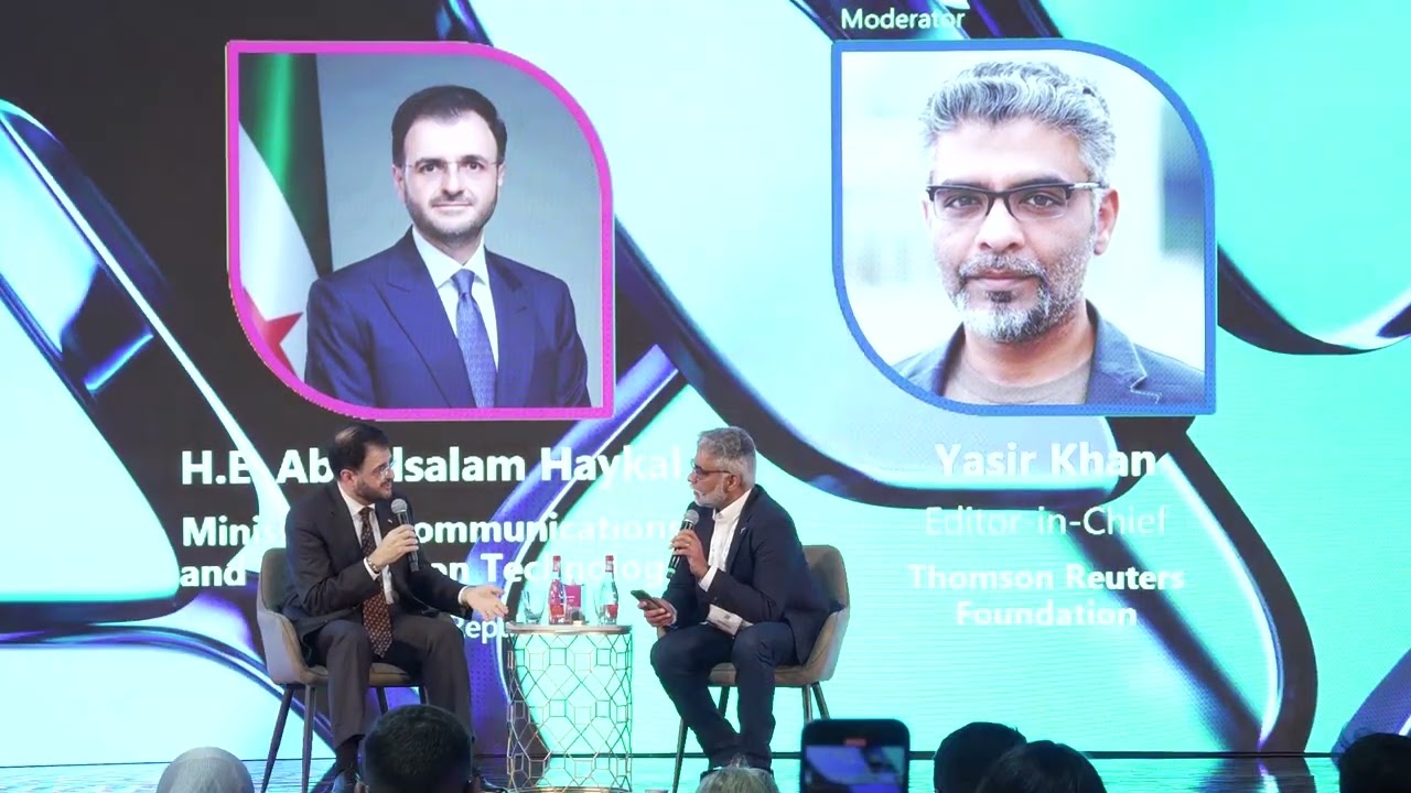 H.E. Abdulsalam Haykal on Syria’s Digital Rebirth - at Expand North Star 2025