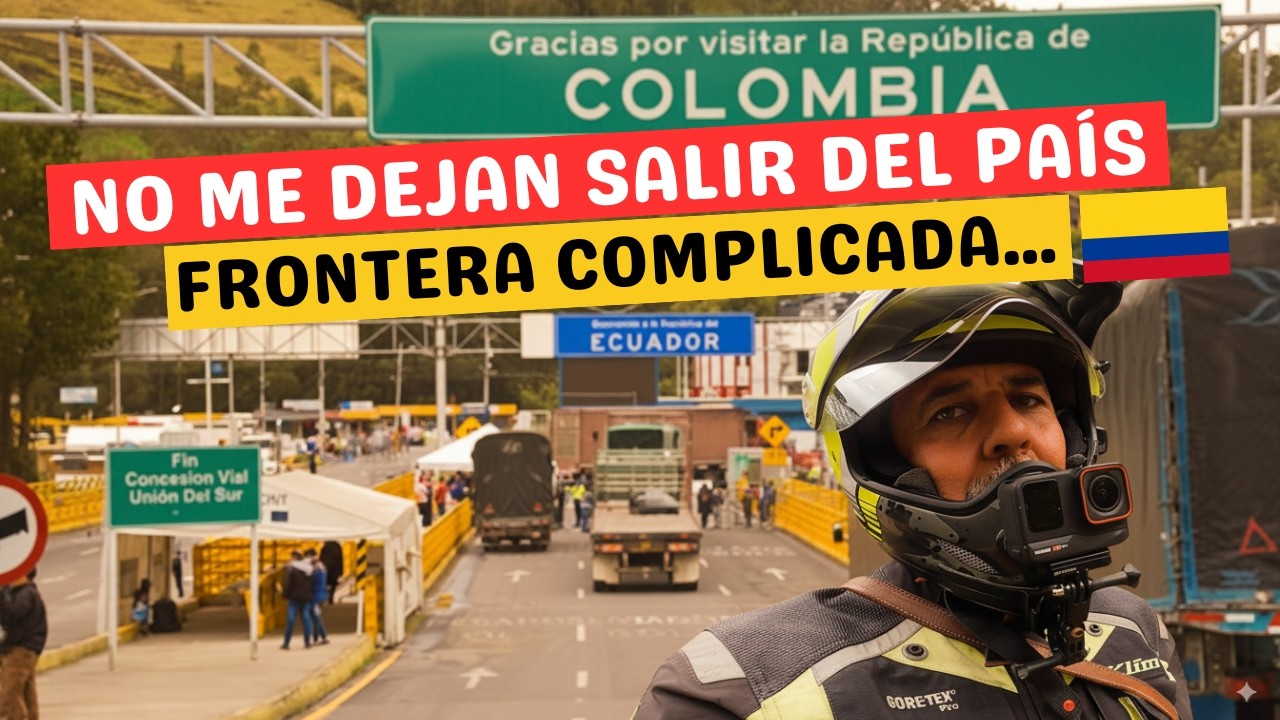 S06-E24: ¿ADIÓS A MI MOTO? Un Error Burocrático me Deja VARADO en la Aduana Colombiana
