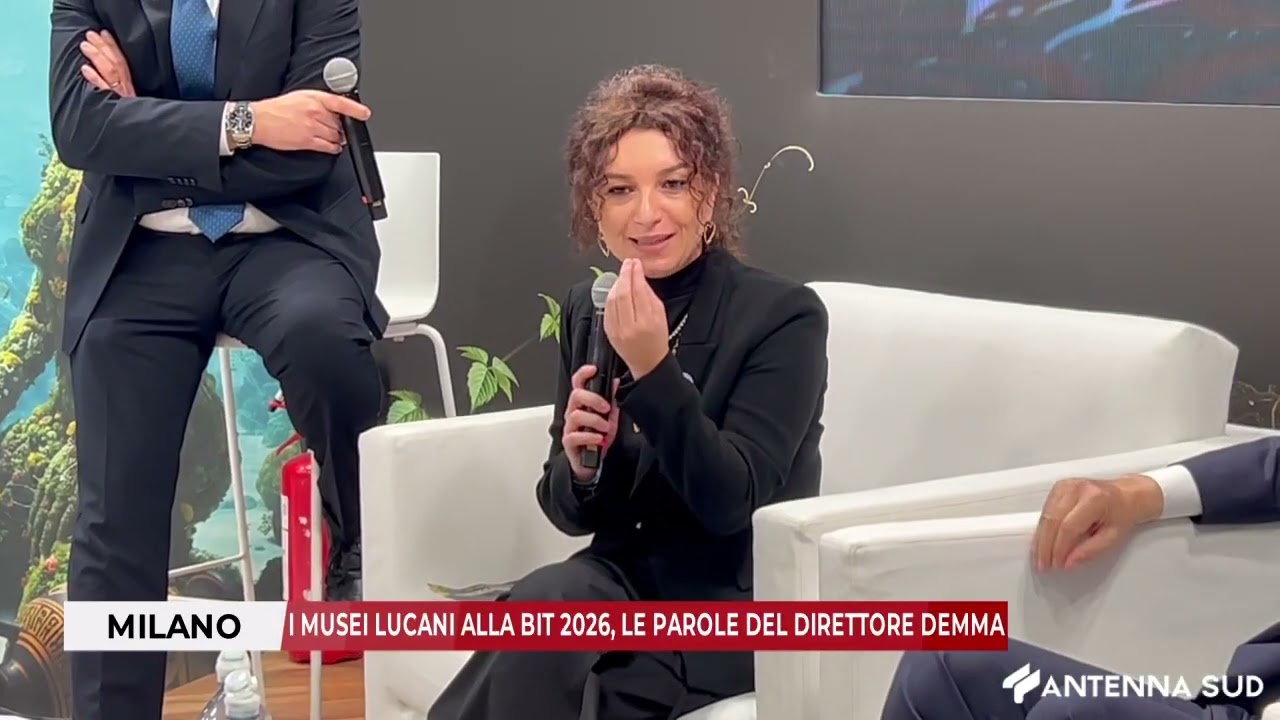 MILANO: I MUSEI LUCANI ALLA BIT 2026, LE PAROLE DEL DIRETTORE DEMMA