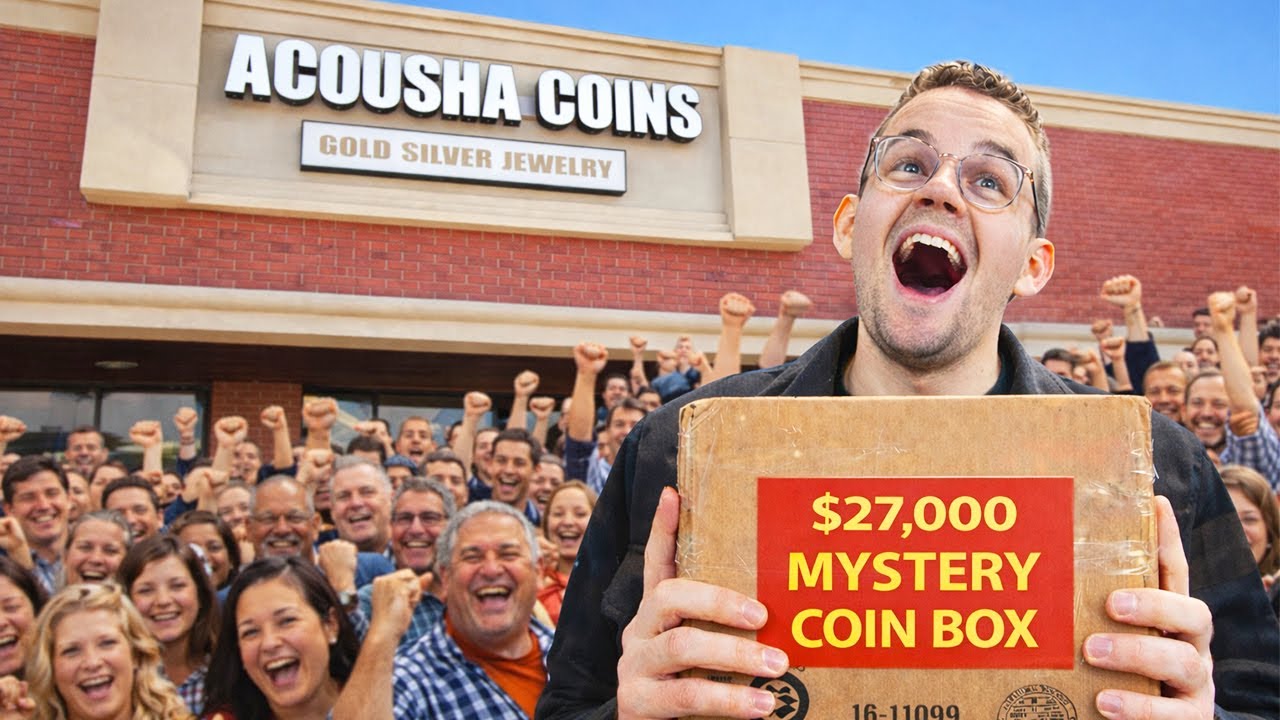 $27,000 GOLD, SILVER, & RARE COIN MYSTERY BOX! (What did we get?)