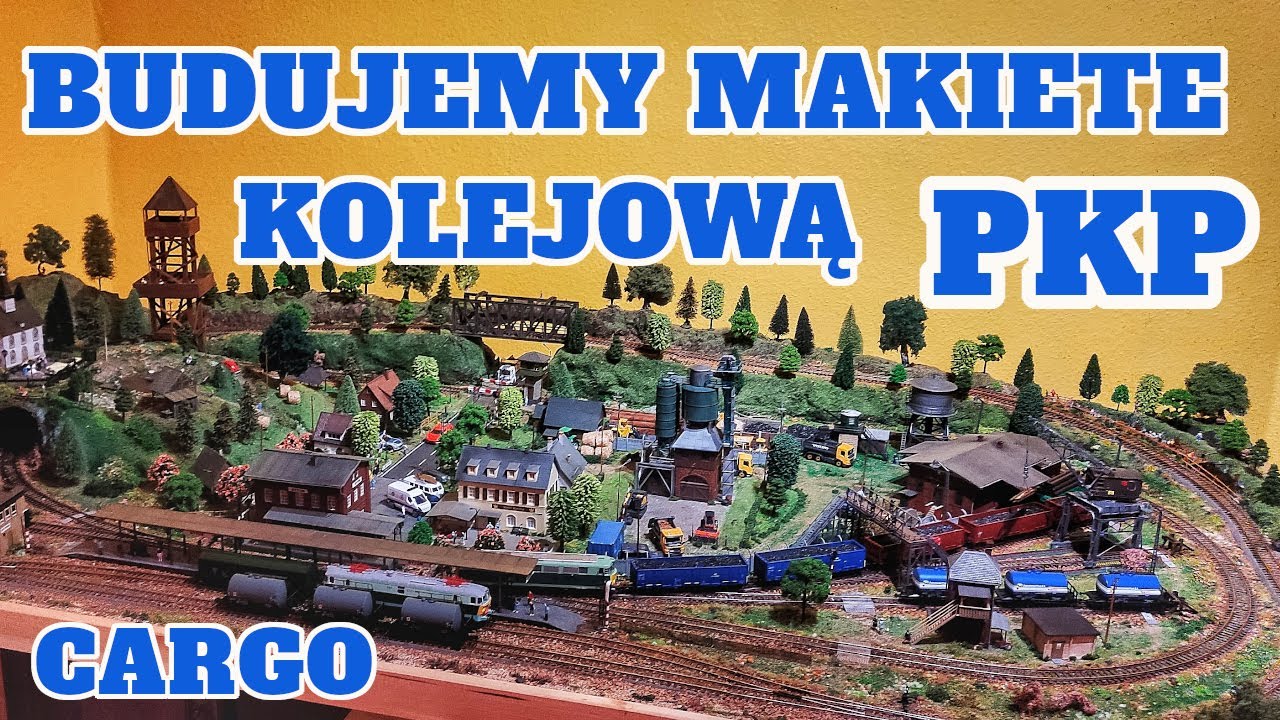Jak Zbudować  Makietę  Kolejowa  PKP Cargo? | DIY Zbuduj sam Makietę Kolejową HO ! Makieta Kolejowa