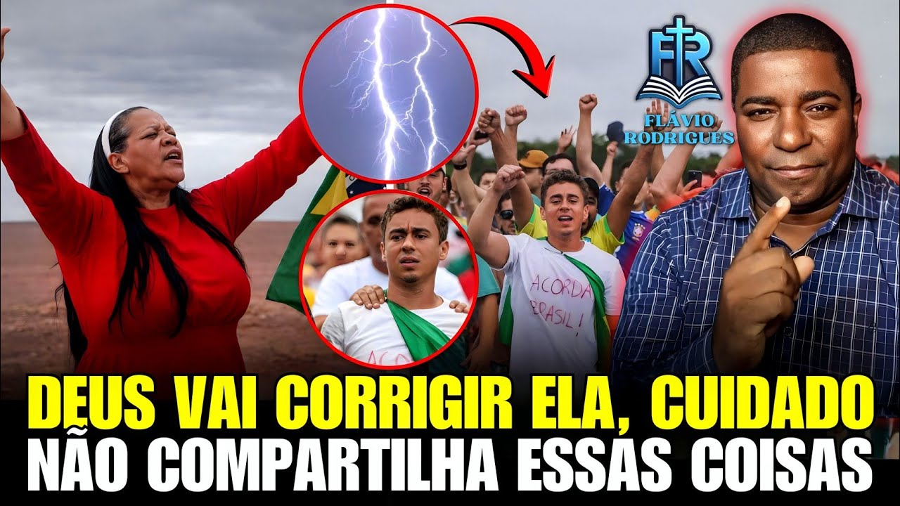 DEUS VAI CORRIGIR ELA, CUIDAD0 NÃO COMPARTILHA ESSA COISAS, MISSIONÁRIO FLÁVIO RODRIGUES 