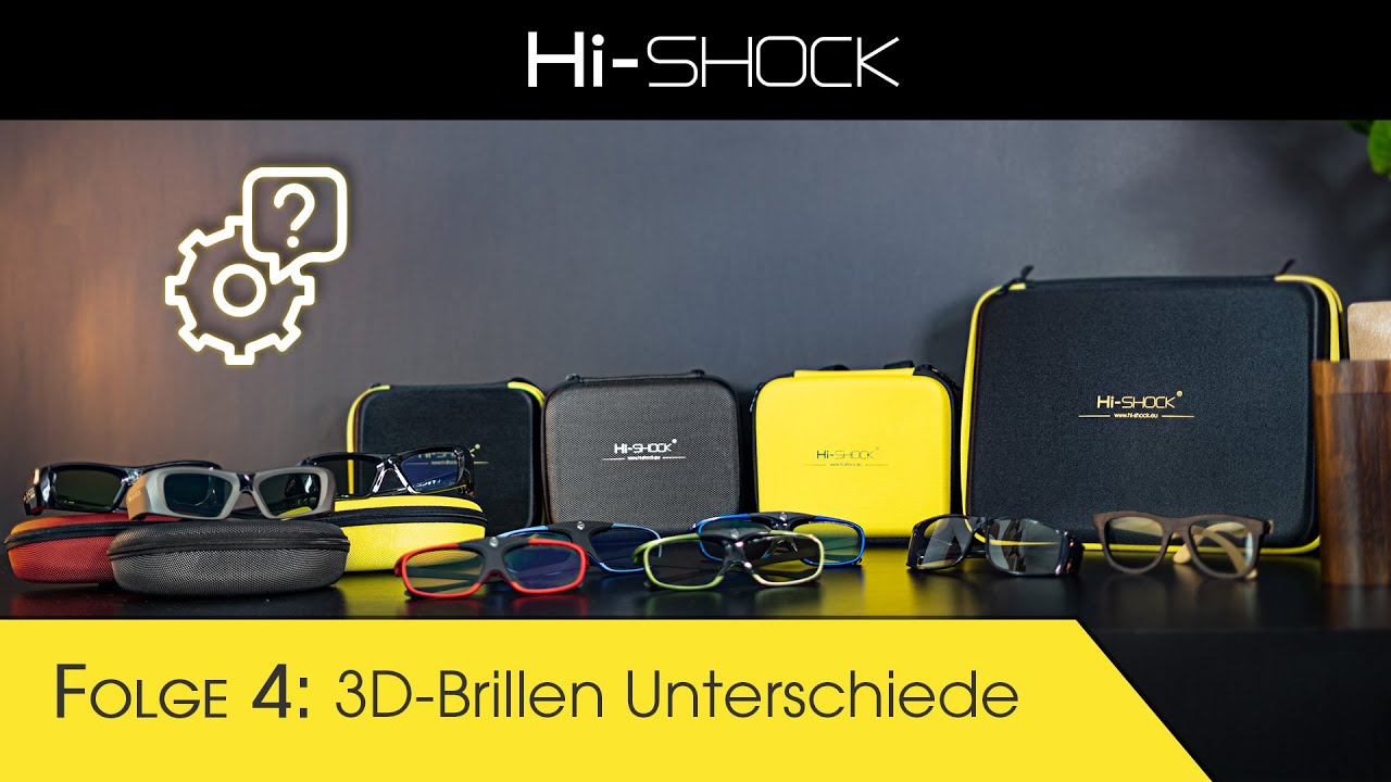 Hi-SHOCK 3D Brillen Unterschiede und Infos zu 3D Technologien [Vlog #4]